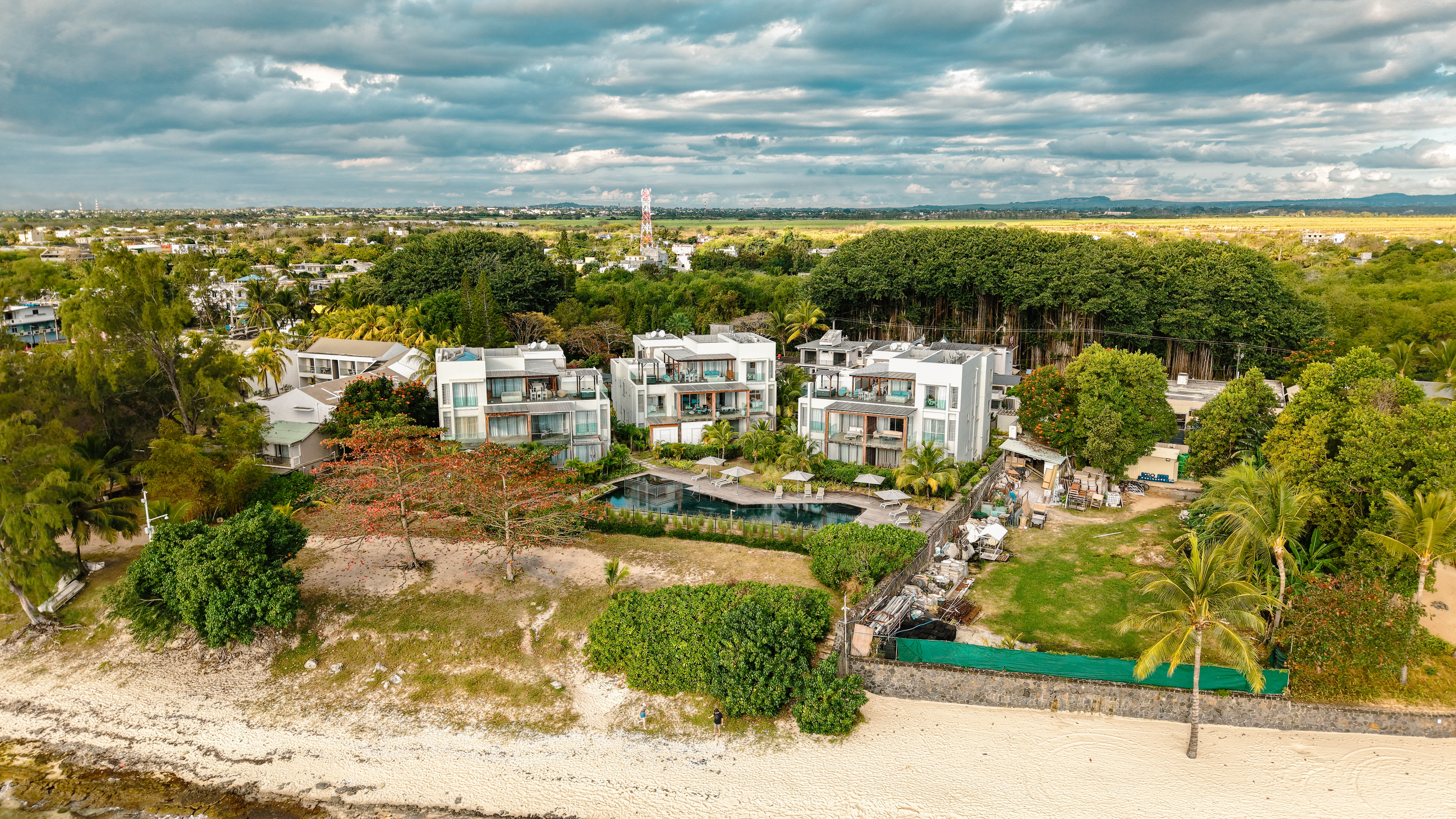 Aerial event photography in Mauritius